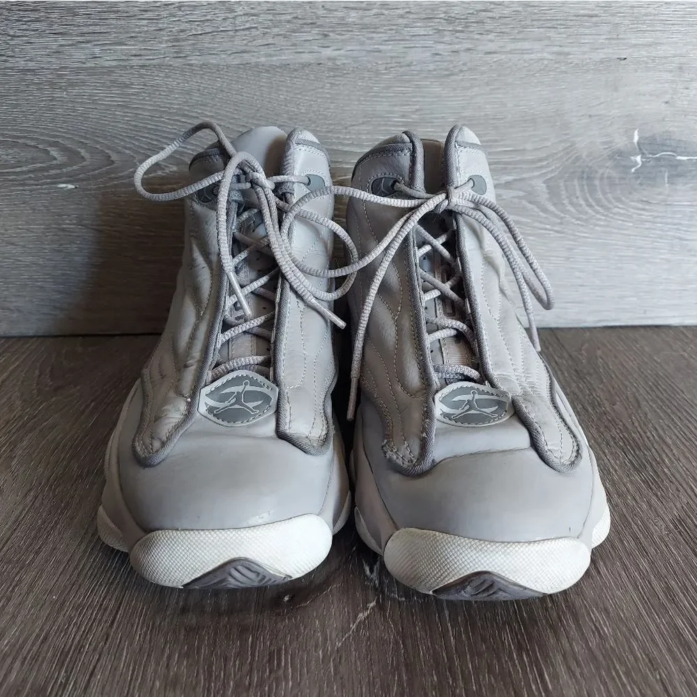 Kids Air Jordan Pro Strong GS Atmosphere Grey Gunsmoke White 407484-024 - 6Y